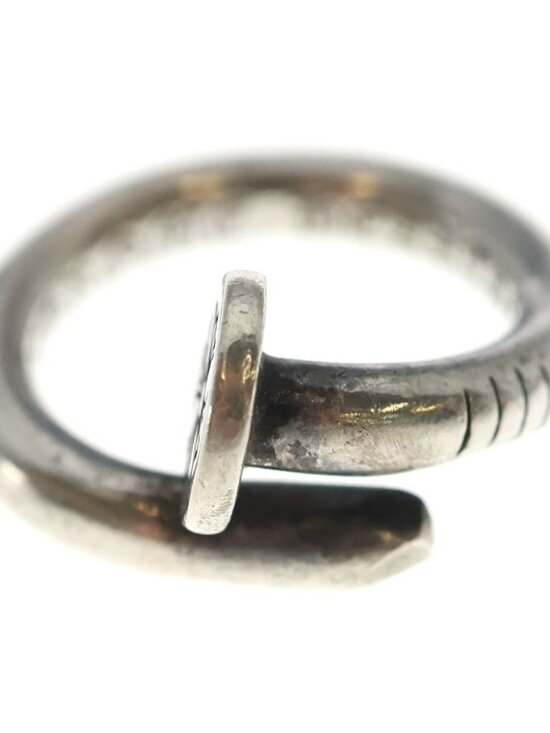 Chrome Hearts Jewelry - Chrome Hearts Nail Flat Ring Silver